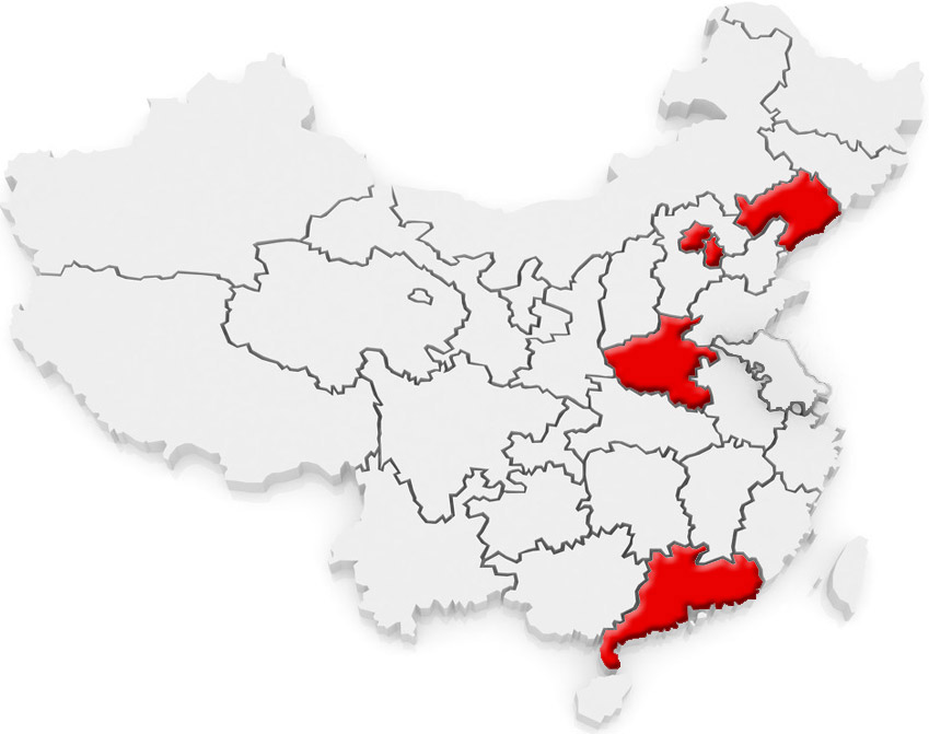 区域分布